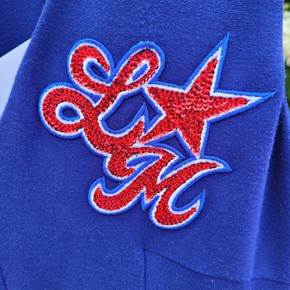 NWT Love Moschino V-neck Pleated Star Mini Dress size 4 - Picture 5 of 15